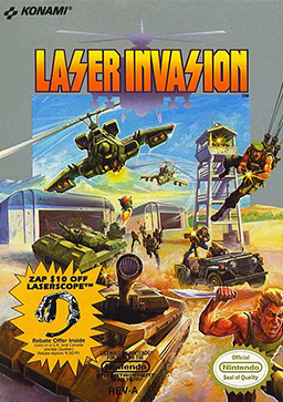 Laser Invasion box art