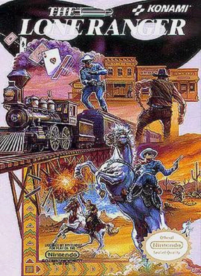 The Lone Ranger box art