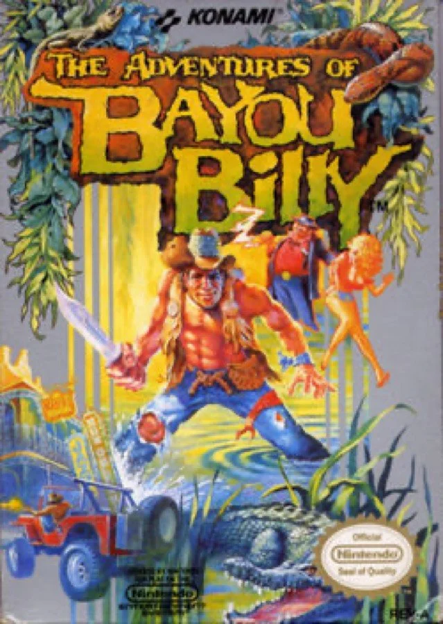 The Adventures of Bayou Billy box art