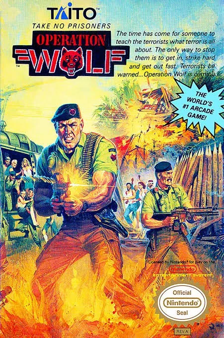 Operation Wolf box art
