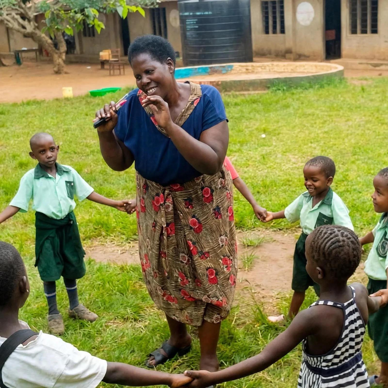 Teachers and learners in a classroom