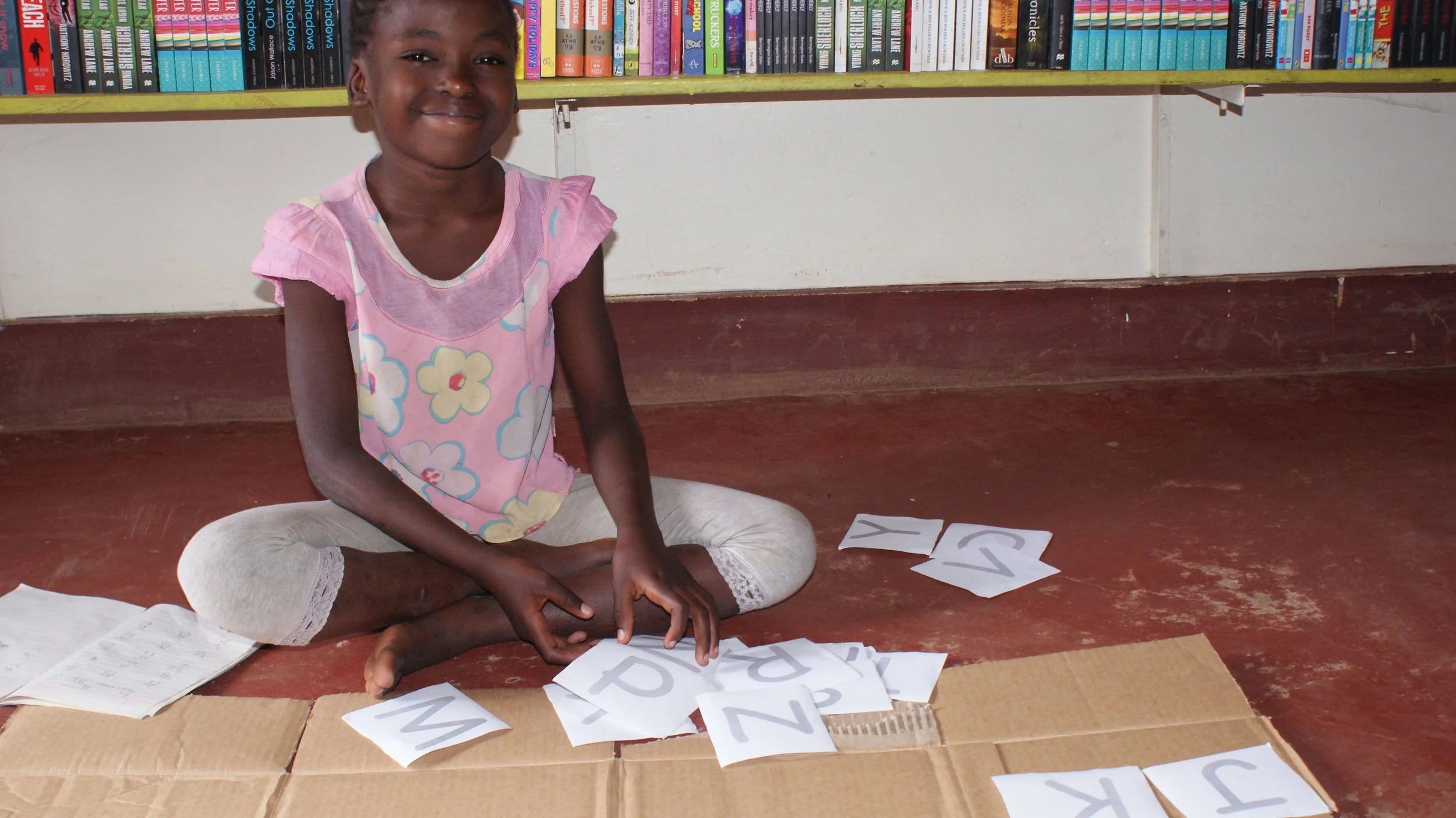 A classroom in Uganda