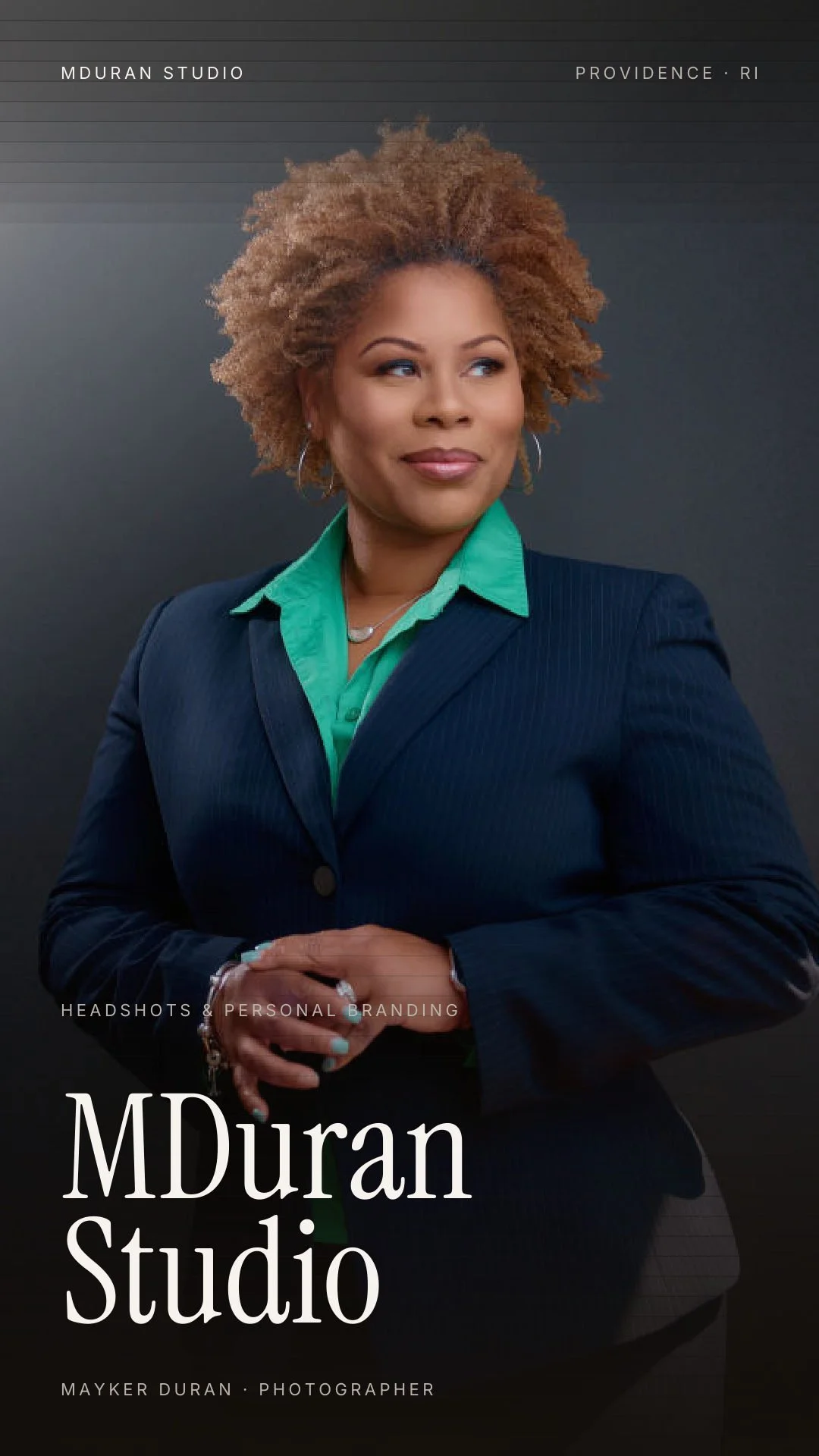 MDuran Studio: headshots and personal branding in Providence, RI