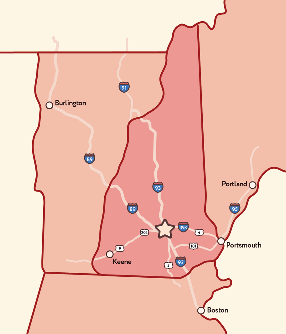Directions to Concord