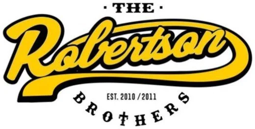 The Robertson Brothers logo, brand by Thinker