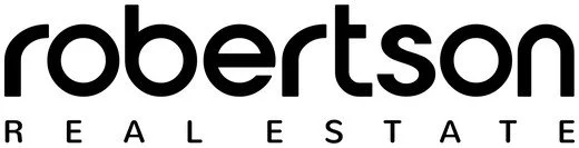 Robertson Real Estate logo, brand by Thinker