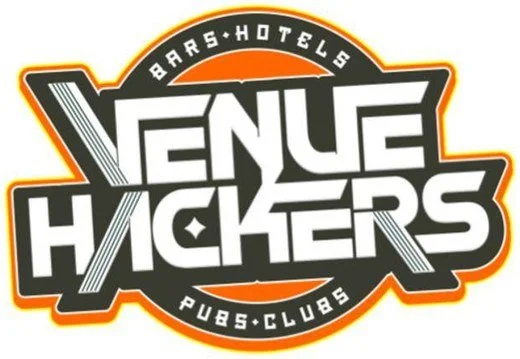 Venue Hackers logo, brand by Thinker