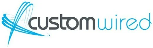 Custom Wired logo, brand by Thinker