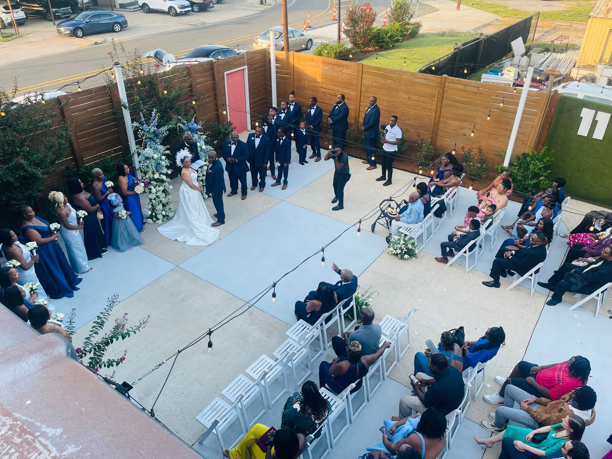 Entrance to The Vieux Carre event space