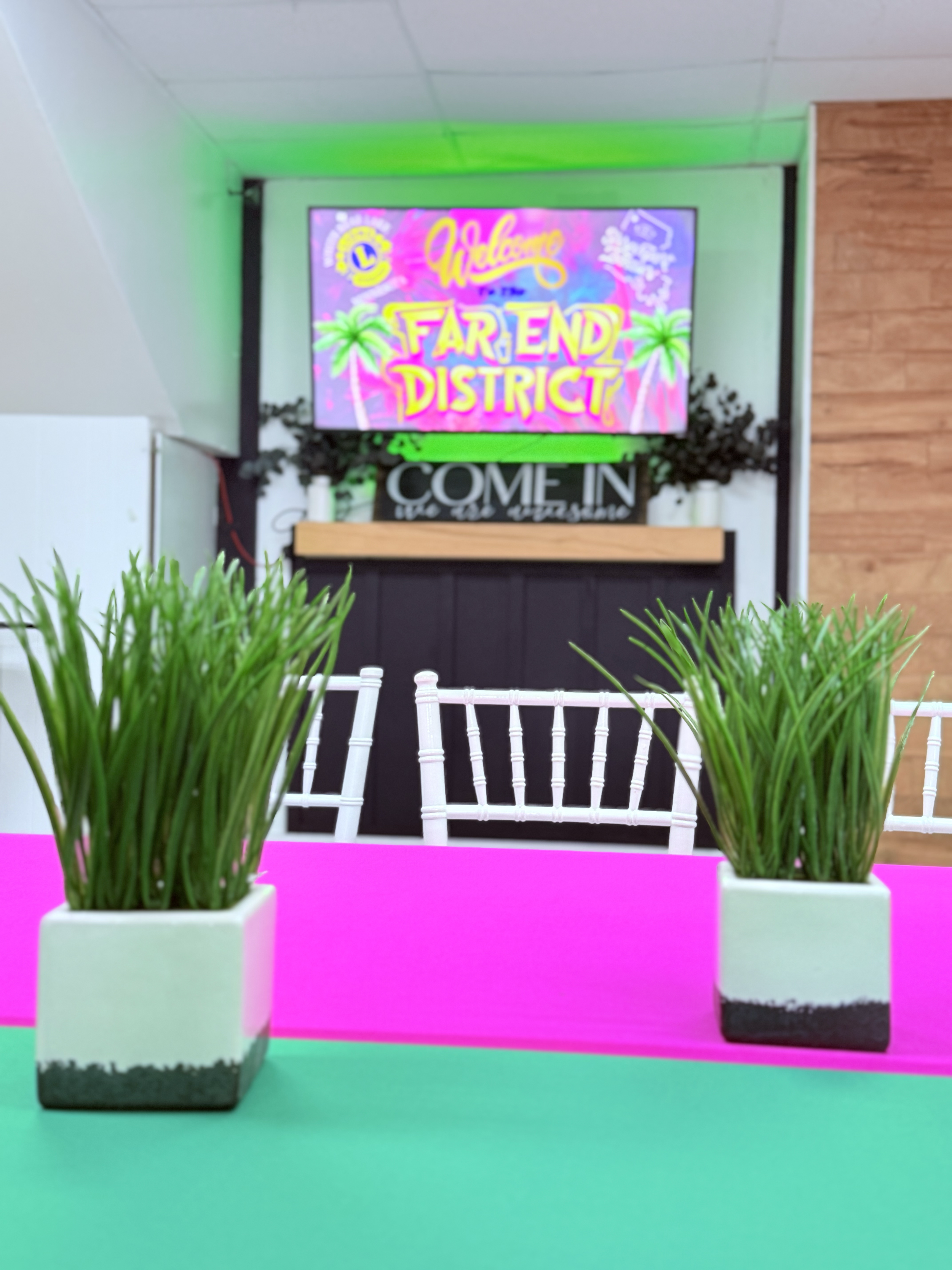 The Bayou celebration space
