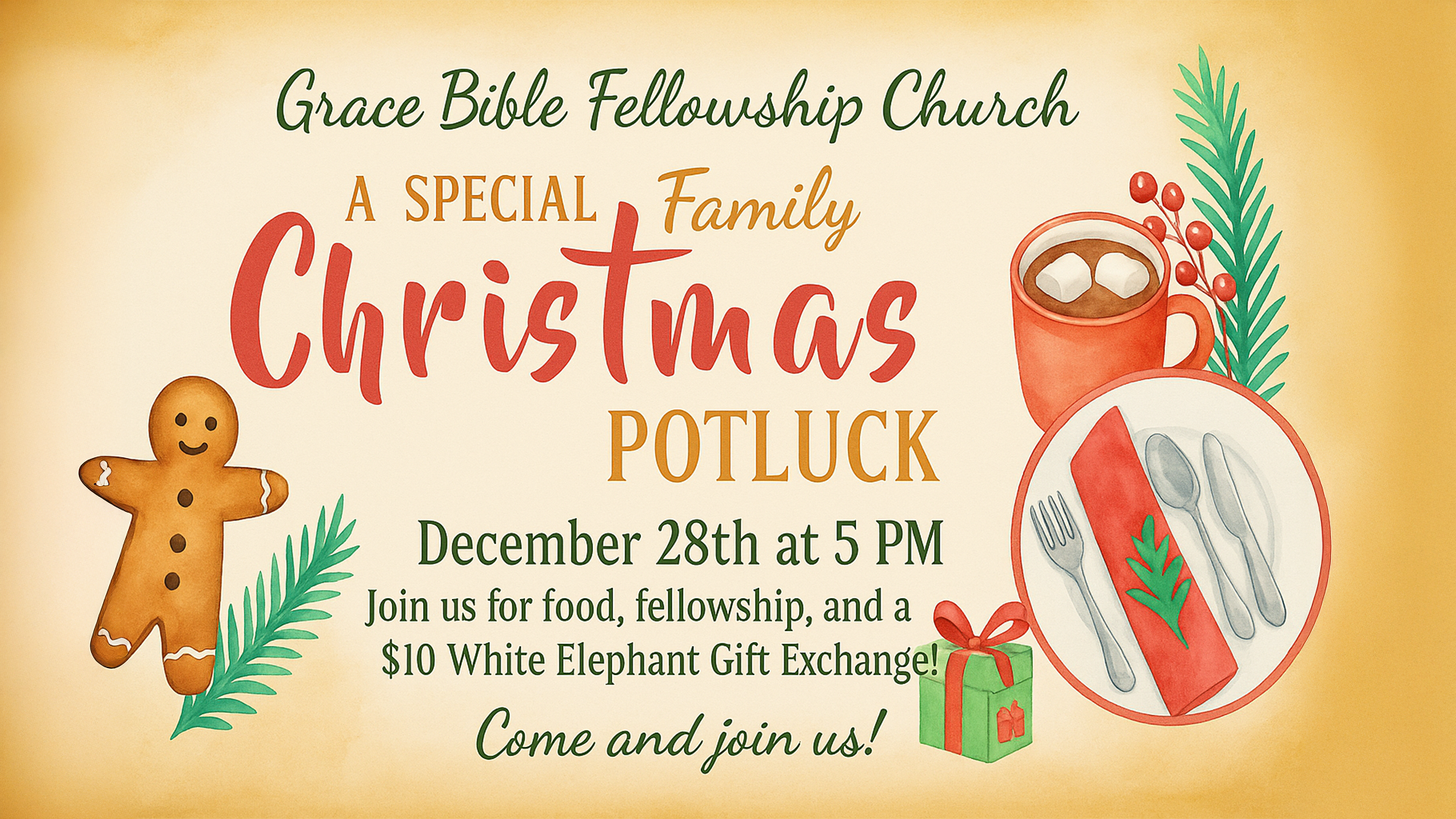 Christmas Potluck 2025