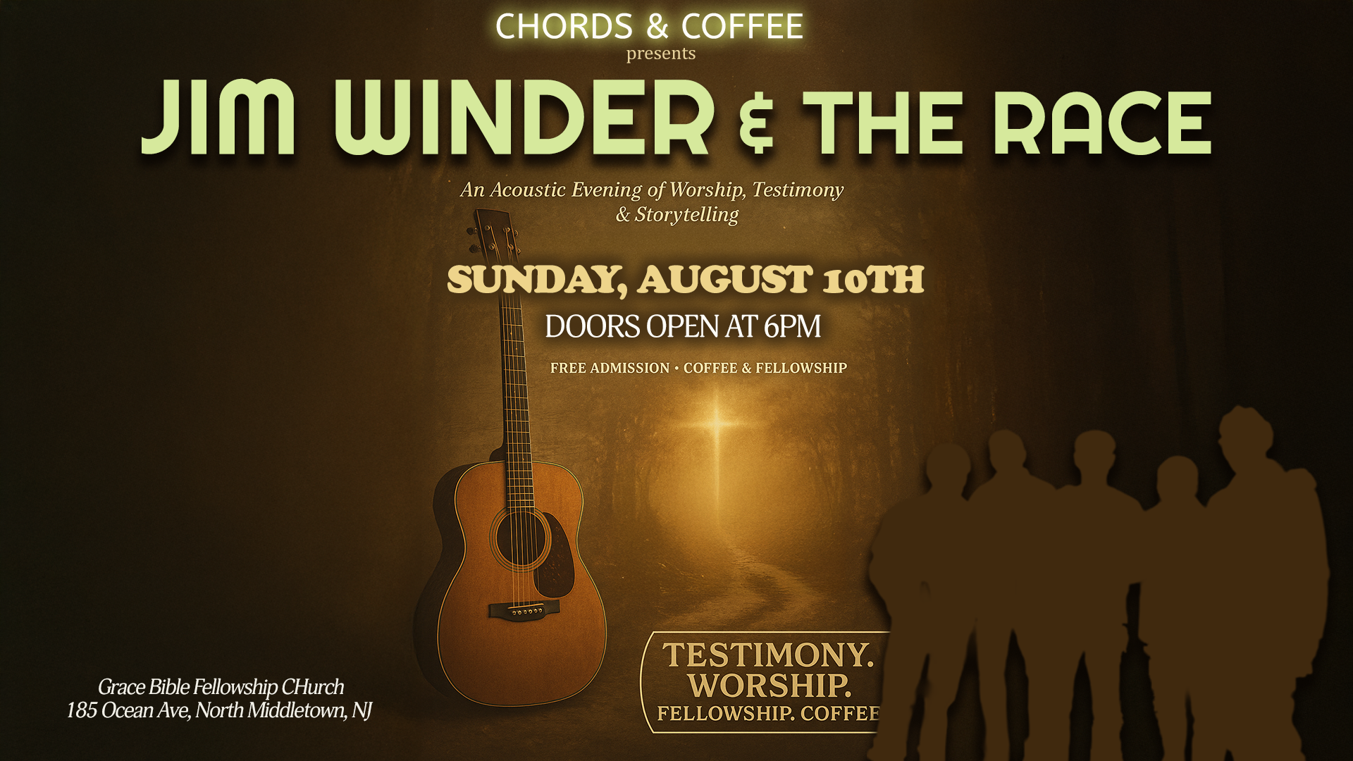 CHoRDS & CoFFEE - Jim Winder & The Race