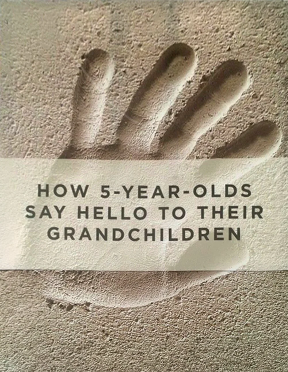 Centennial handprint