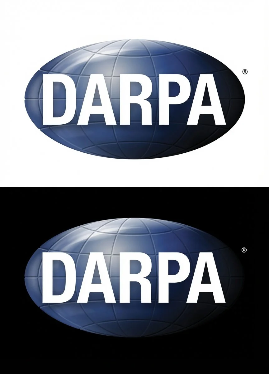 The mark on light and on dark