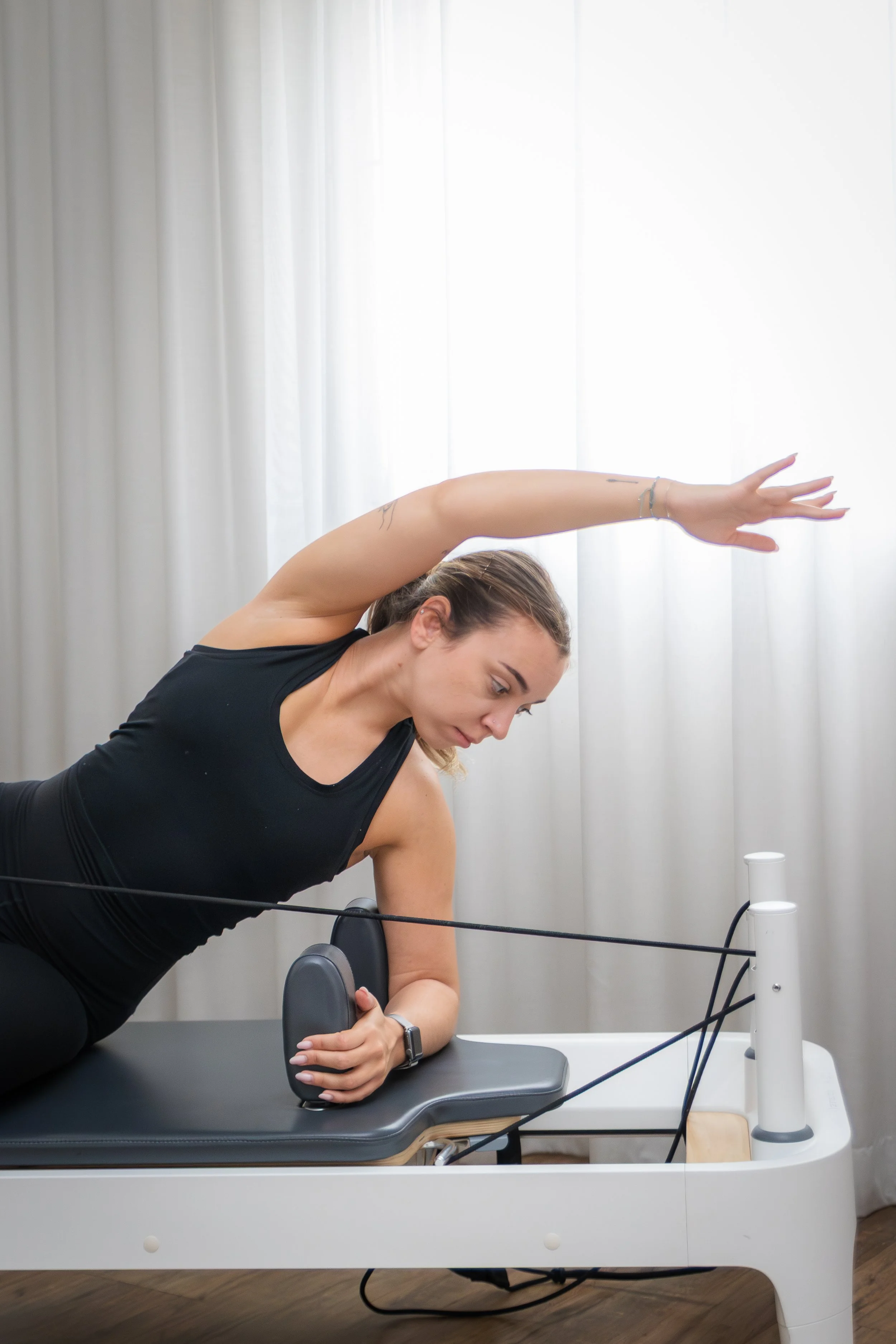 Pilates studio results and progression