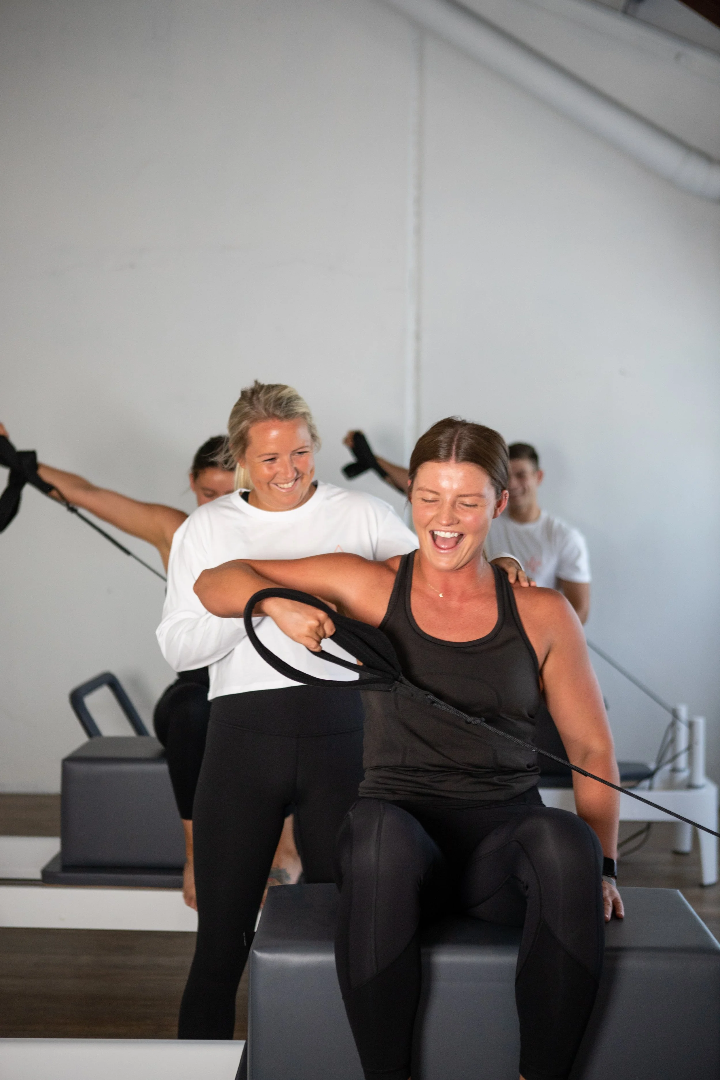 Supportive Pilates community