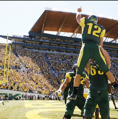 Dan Weaver #63 — University of Oregon, Autzen Stadium