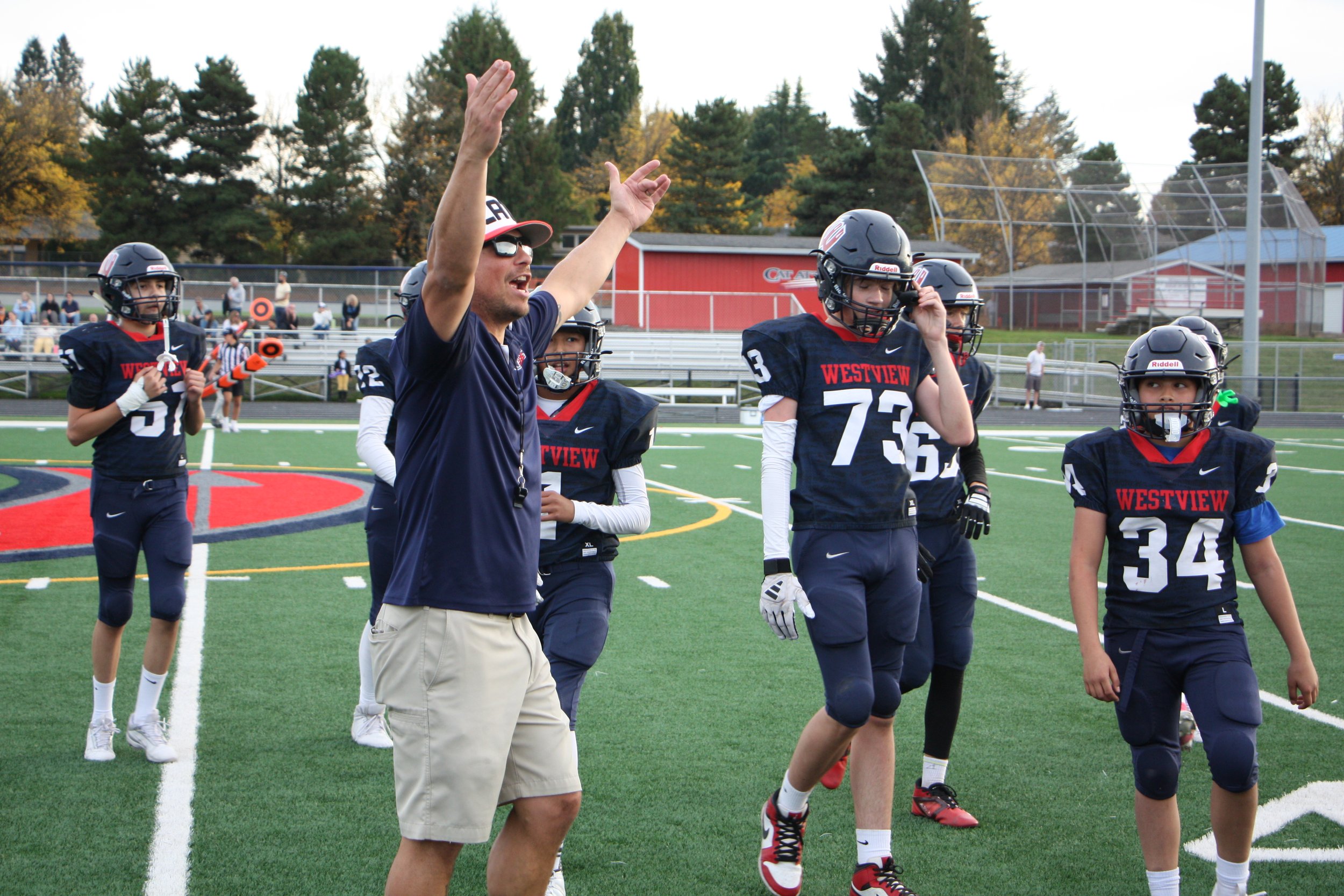 Wildcats celebration