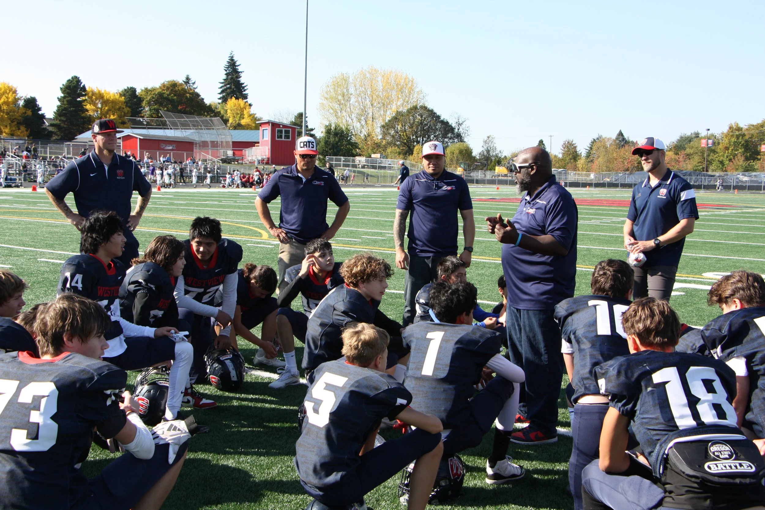 Wildcats team meeting