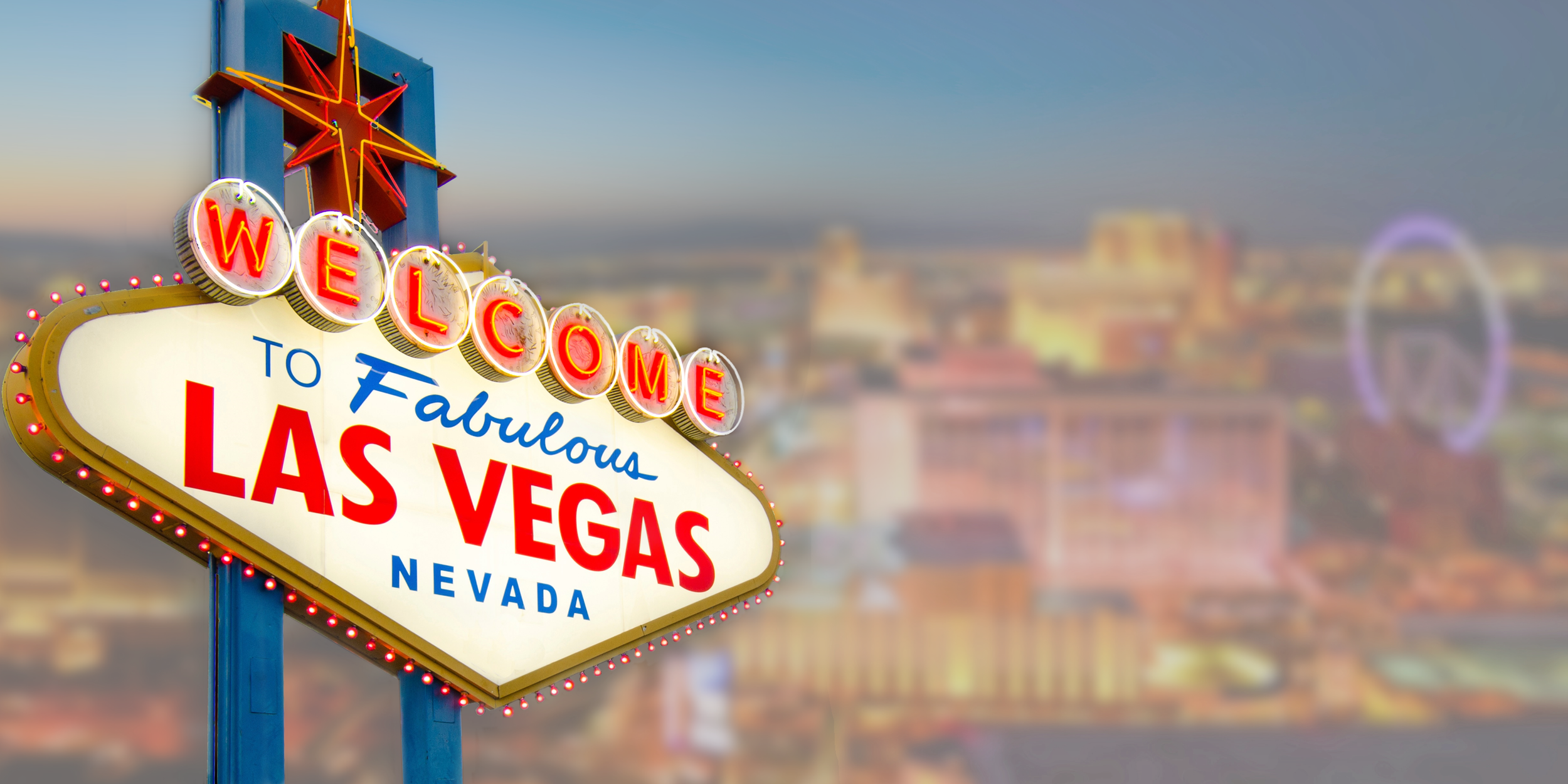 Welcome to Fabulous Las Vegas sign — the iconic gateway to Las Vegas, where Shine training camps are based