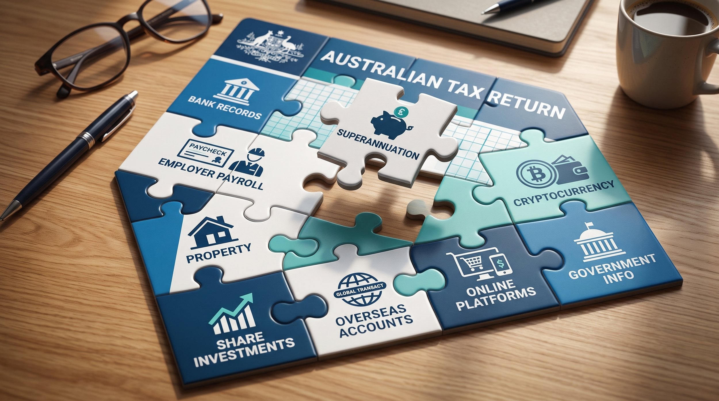 Where the ATO gets information for tax data matching