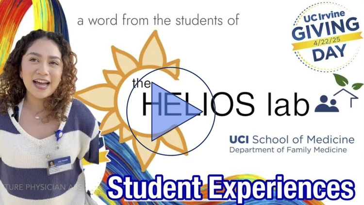 Click to play video of HELIOS student testimonials