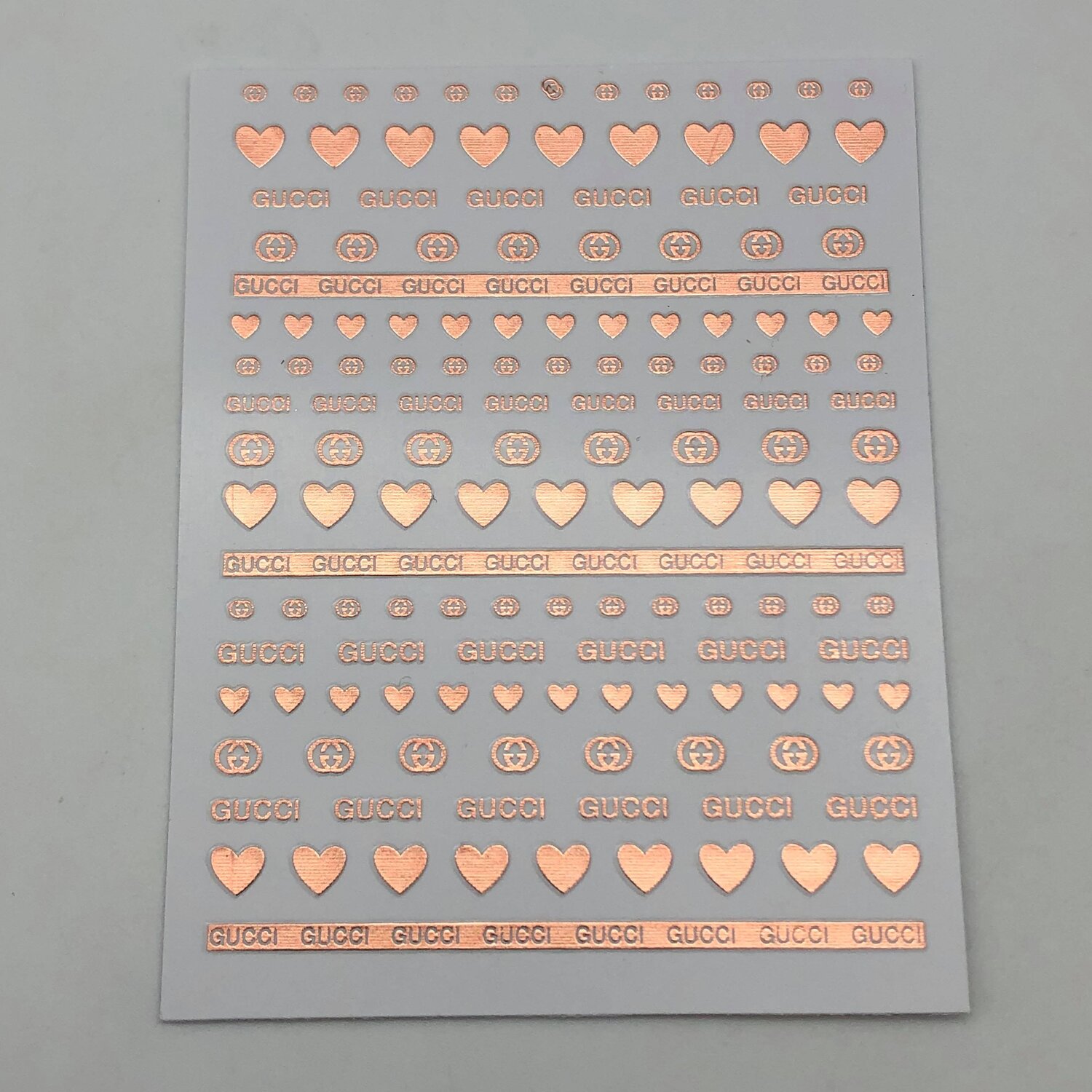 designer nail stickers chanel gucci