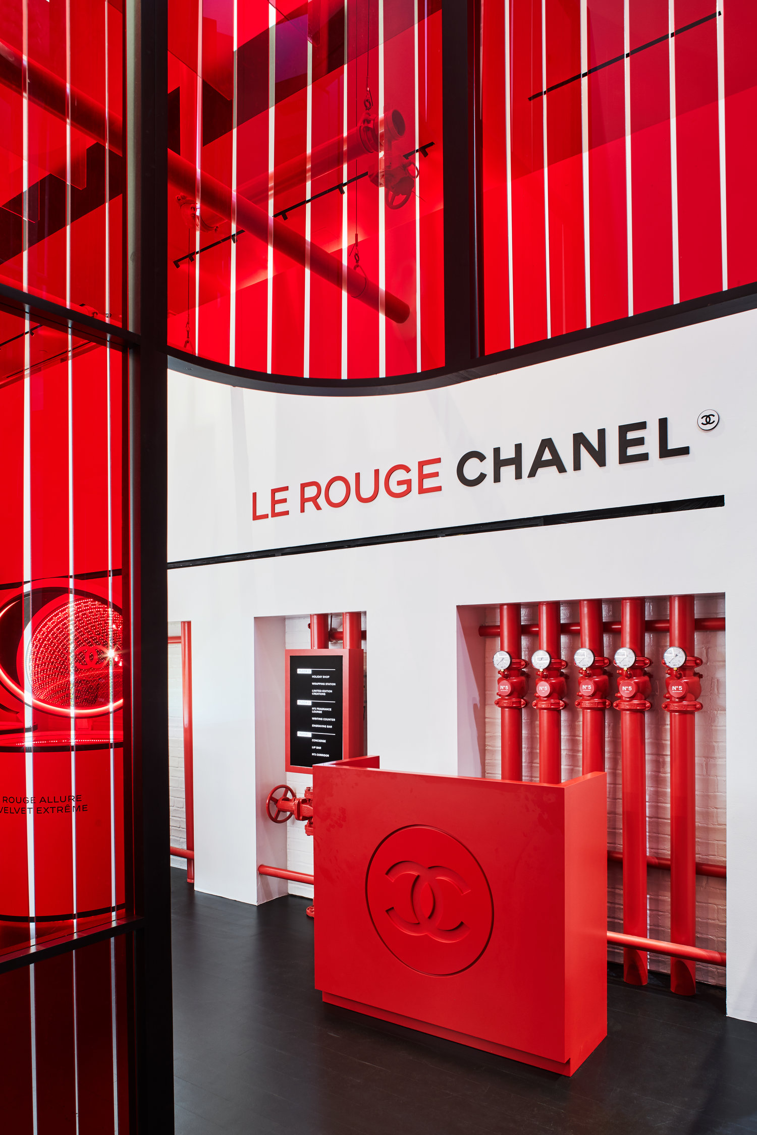 Lady In Red: Chanel Beauty Pop-Up — SunHee Grinnell [sunny chae]