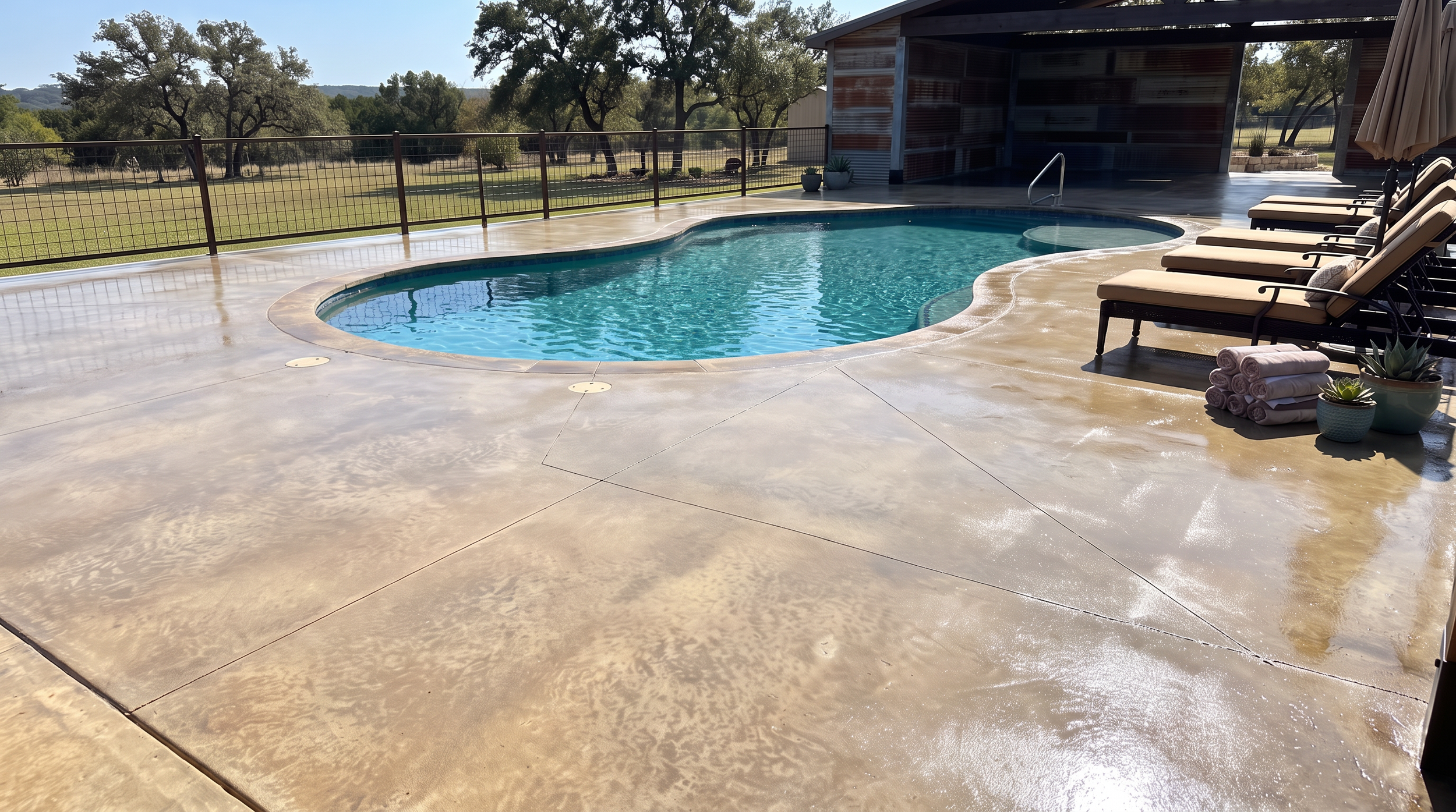 Metallic Epoxy example