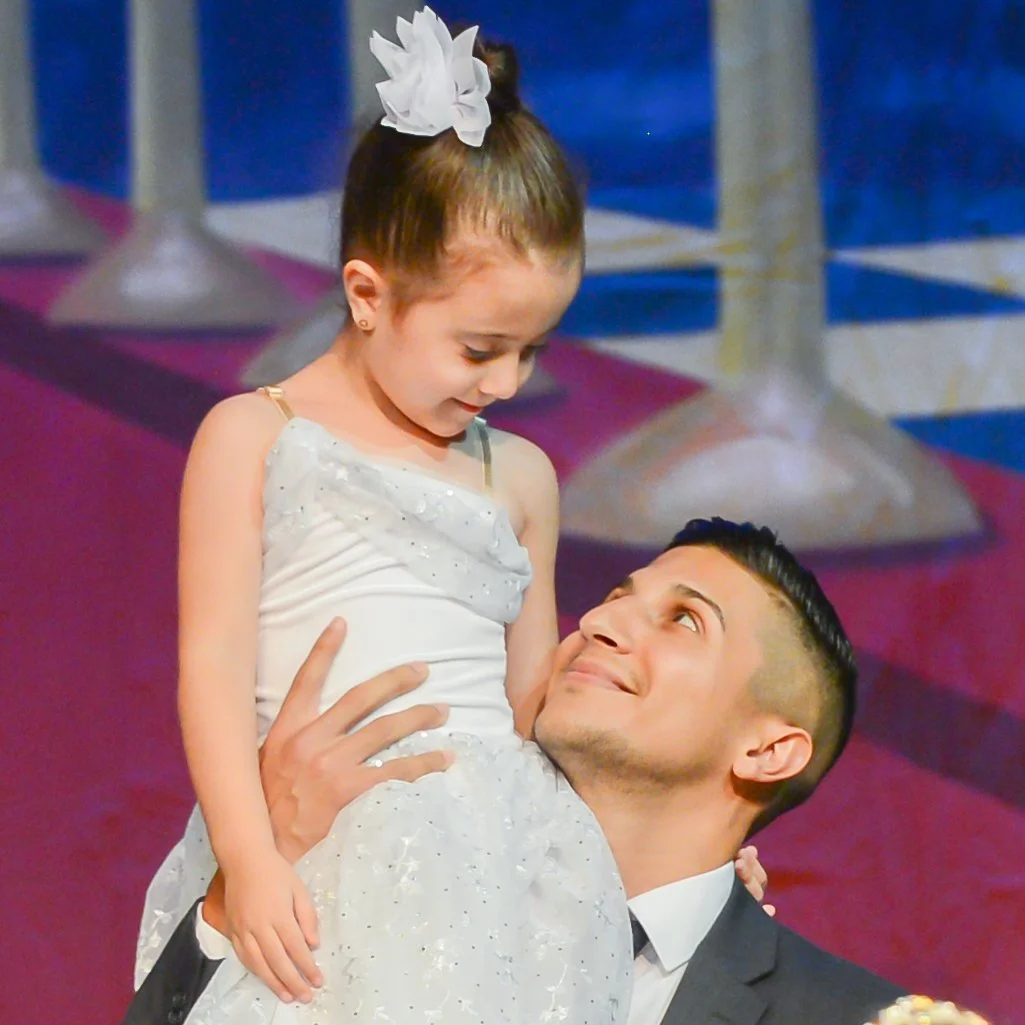 Young dancers and teacher building confidence and connection in class