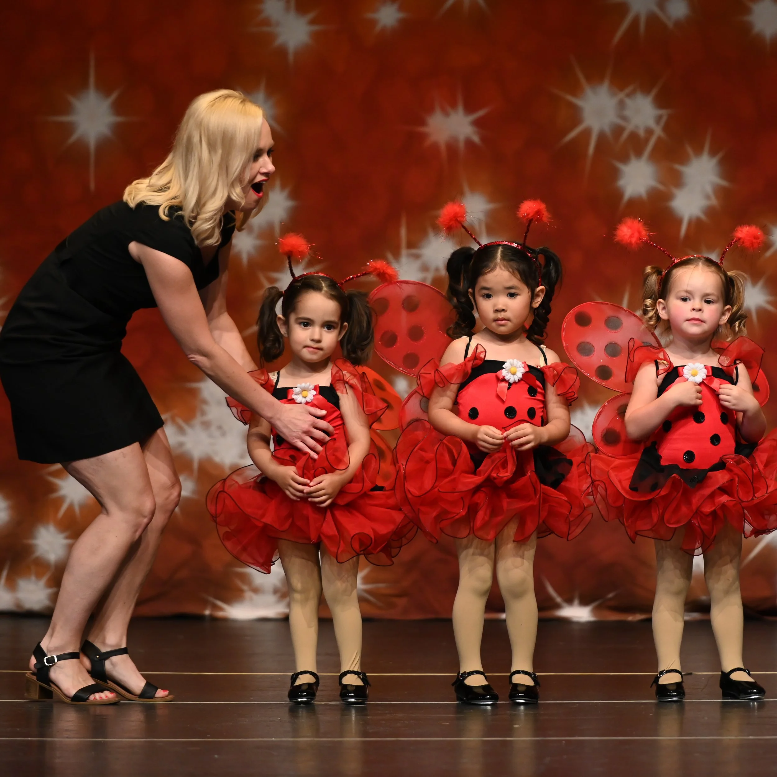 Young dancers participating in a preschool class that supports family loyalty and studio growth