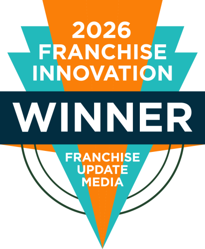 2026 Franchise Innovation Awards winner badge