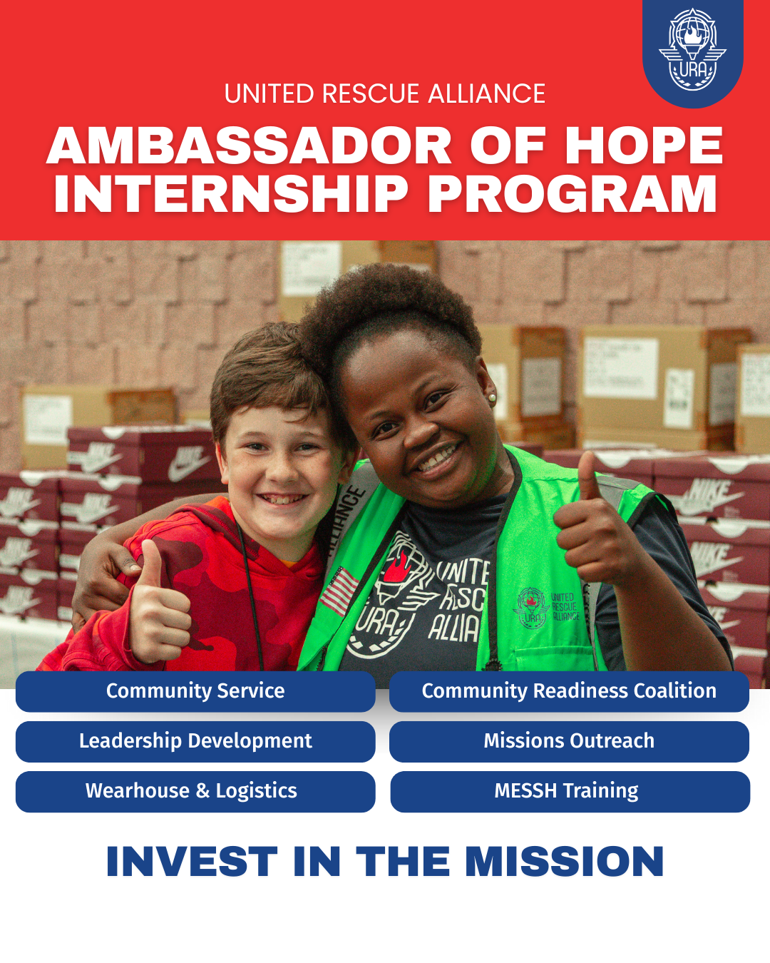 URA Ambassador of Hope Internship