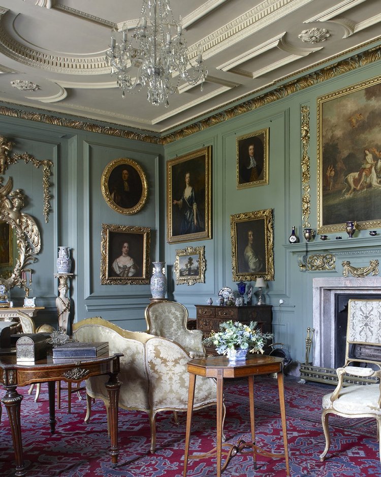 Inside Prideaux Place, Cornwall