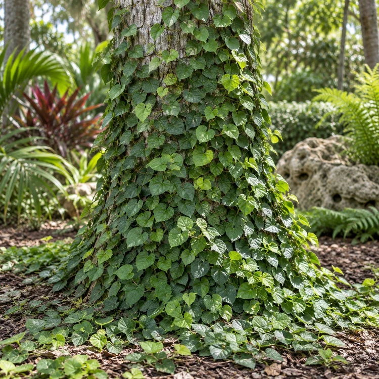 AI botanical illustration of Creeping Fig