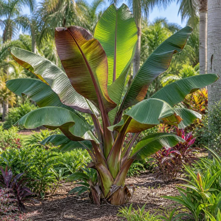 AI botanical illustration of Ornamental Banana