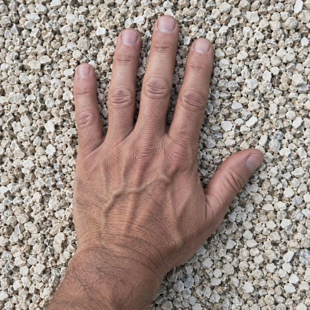 AI-generated showroom illustration of Limestone Landscape Rock