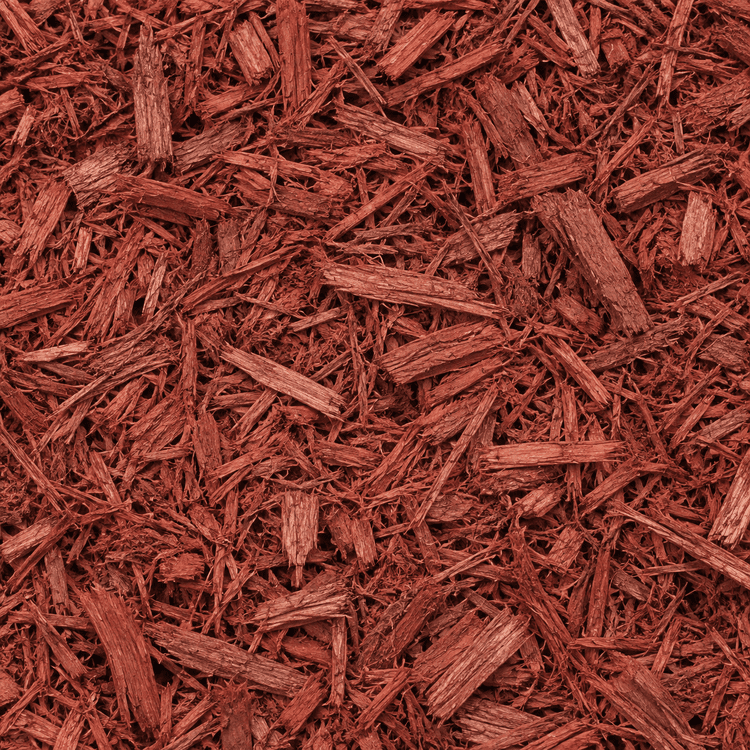 AI illustration: Red cypress mulch
