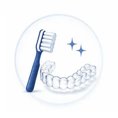 Easy to keep Invisalign aligners clean