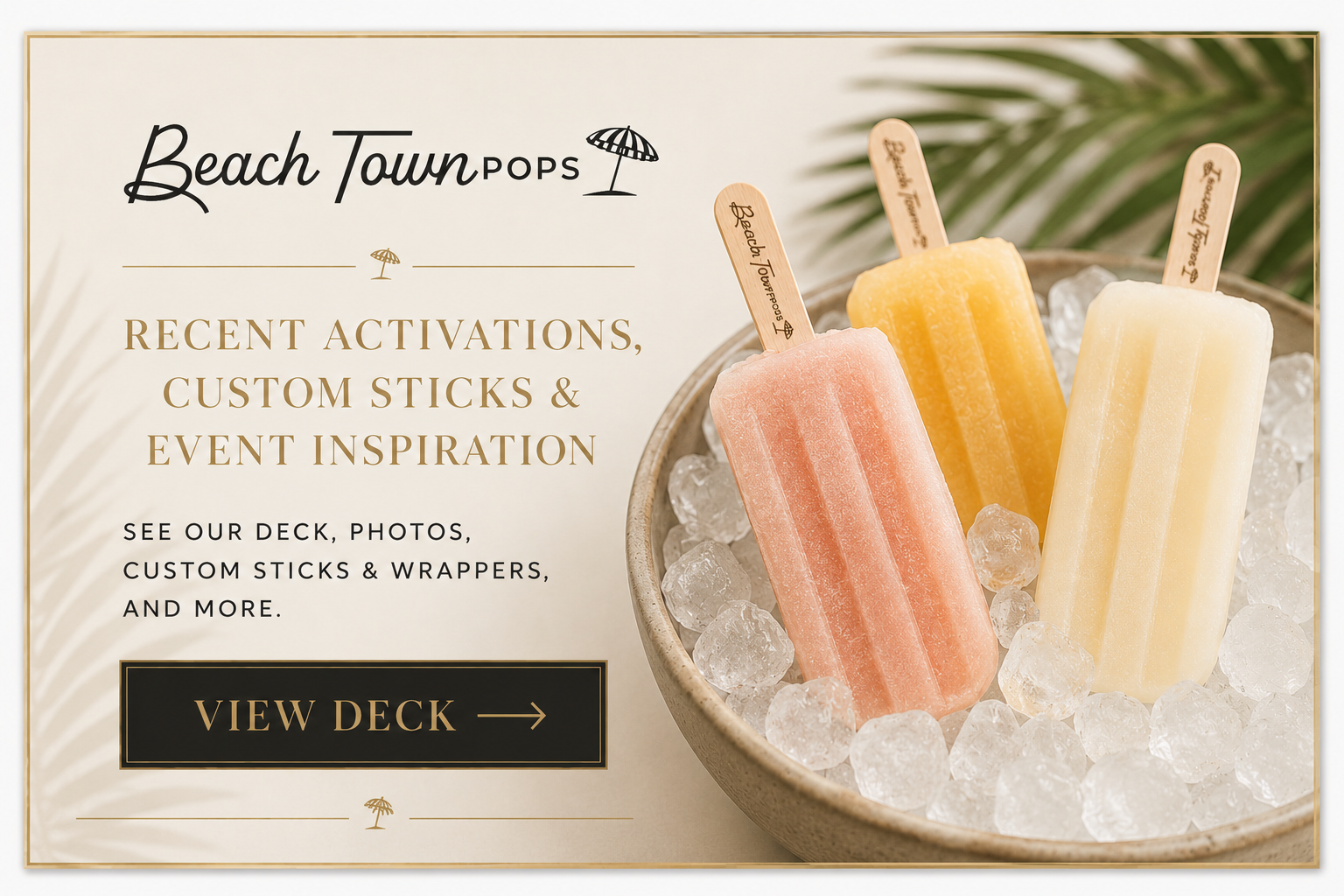View Beach Town Pops Deck
