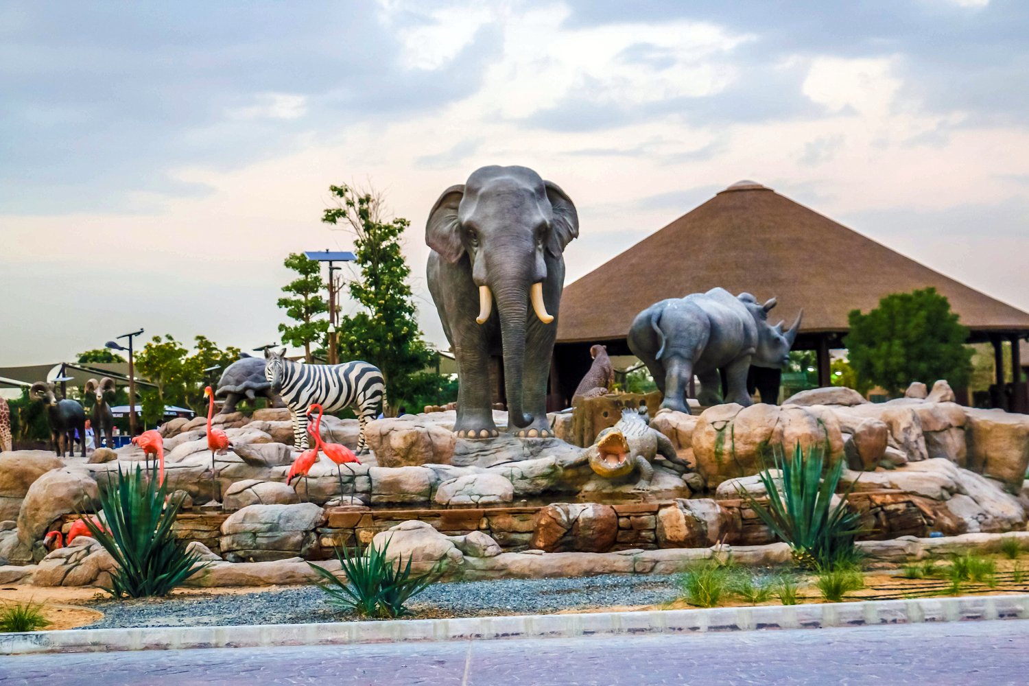 Дубай Zoo сафари