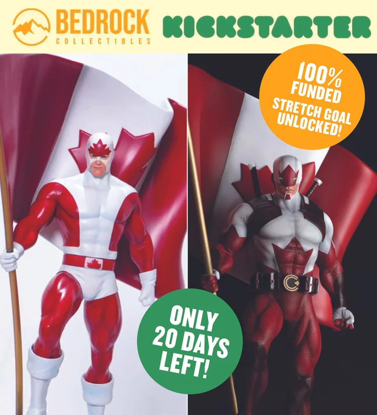 Bedrock Captain Canuck Kickstarter  