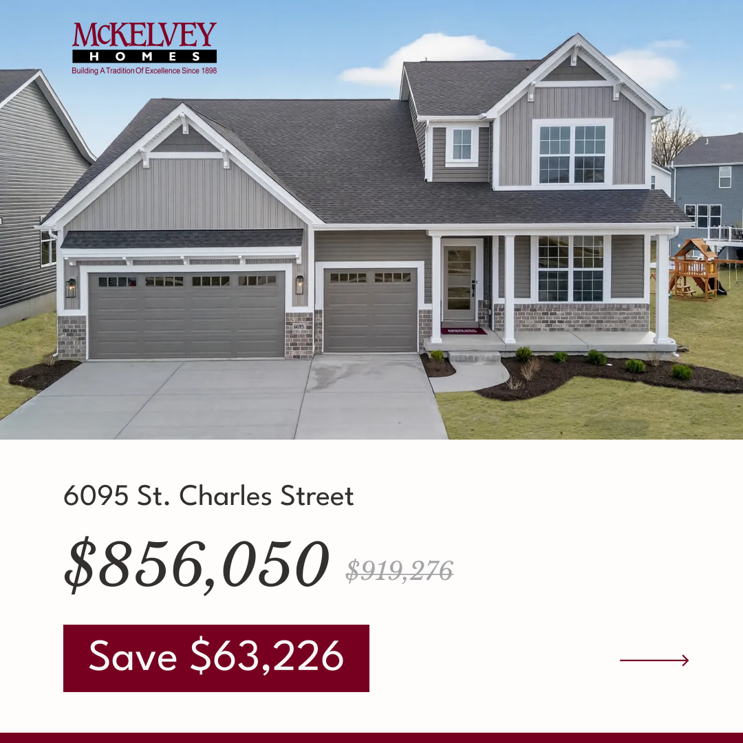 McKelvey Homes Cottleville carousel creative