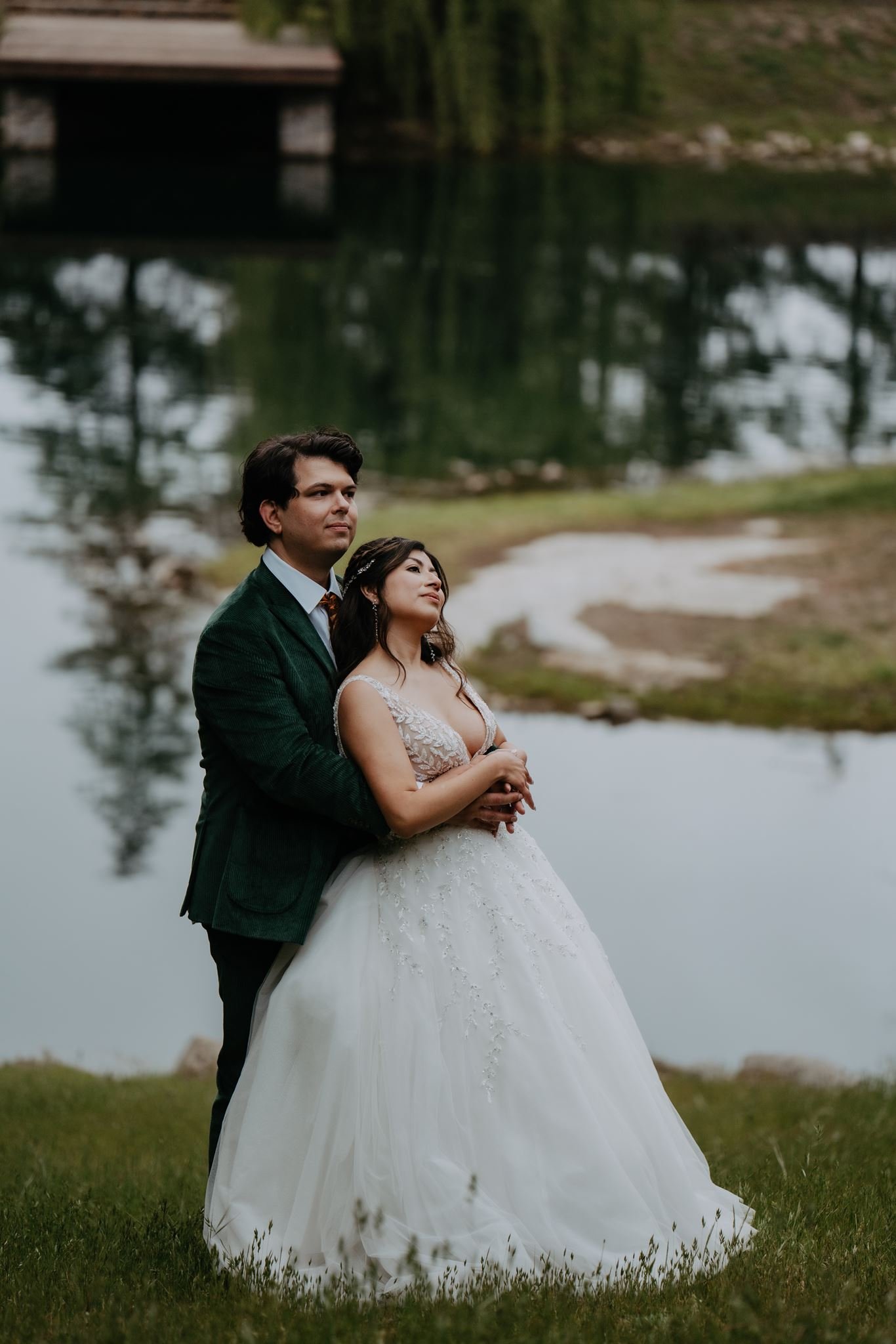 Real wedding photographed by Lulan Studio