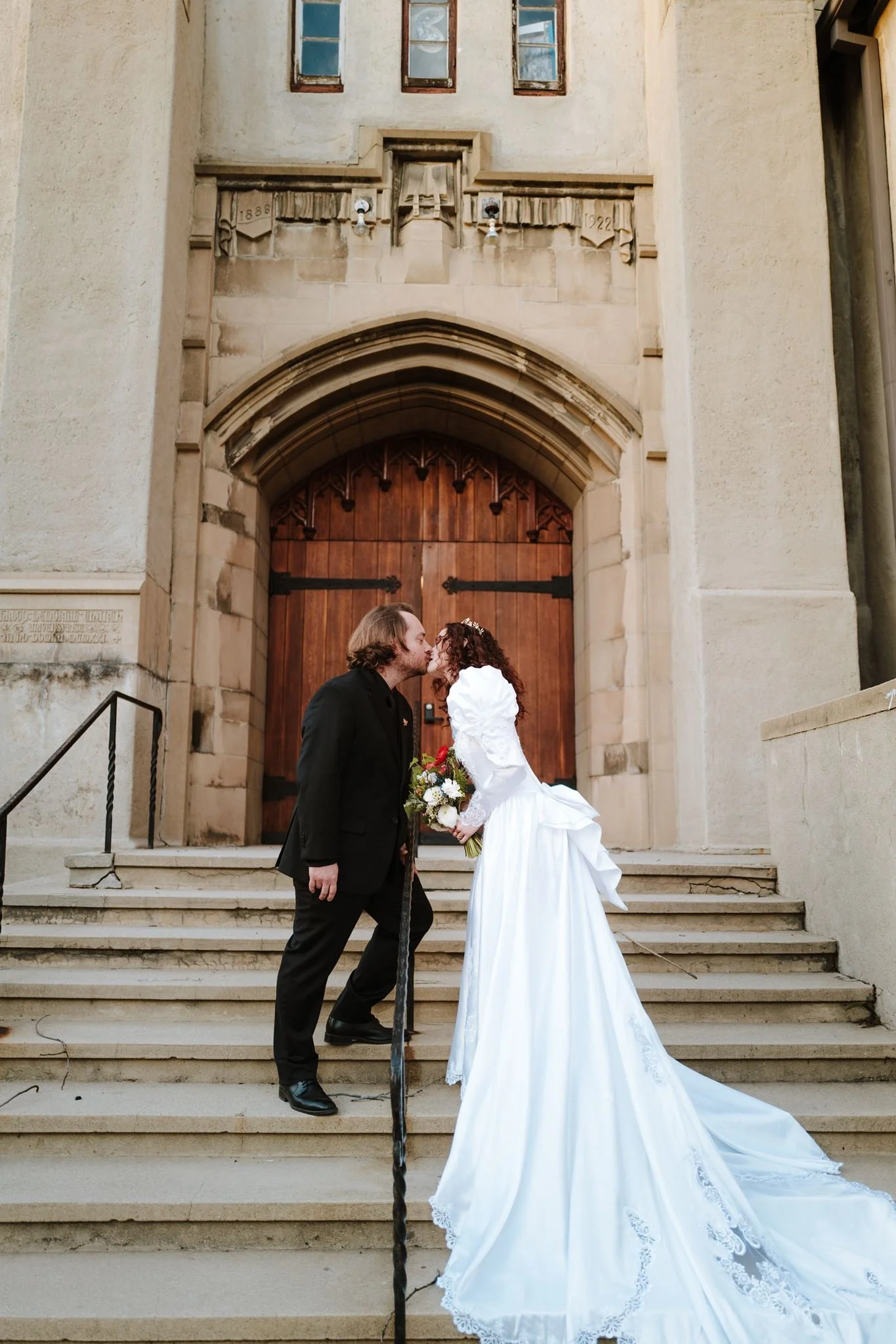 Throop Memorial Church wedding