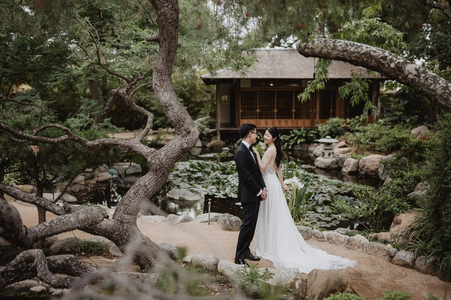 Storrier-Stearns Japanese Garden wedding