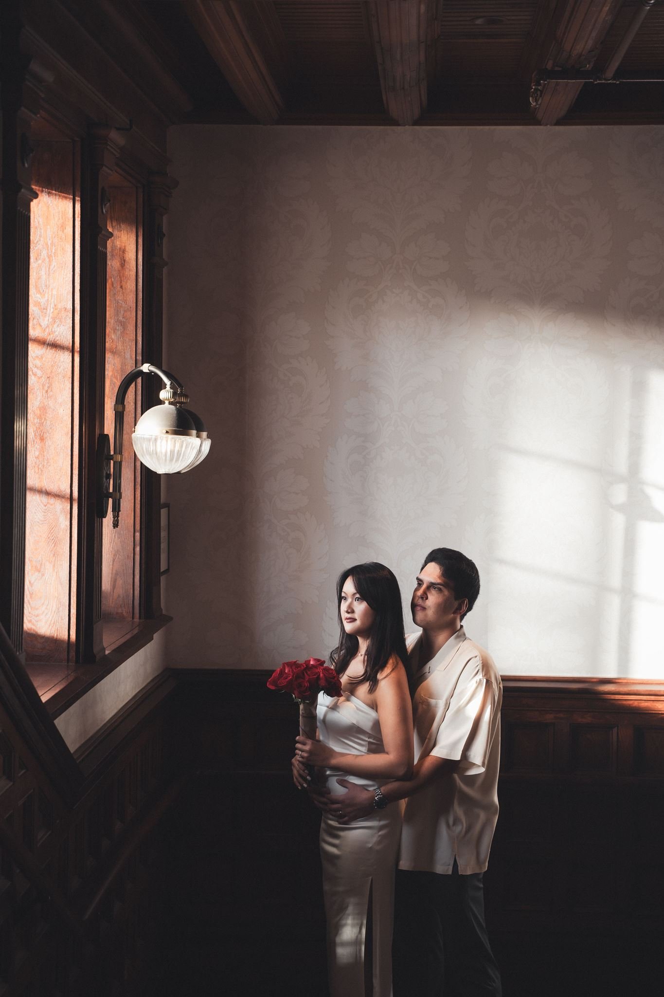 Real wedding photographed by Lulan Studio