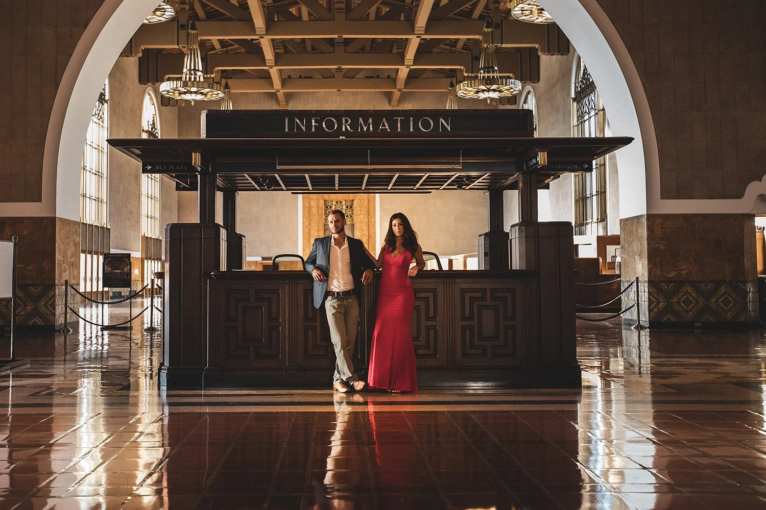 Union Station Los Angeles wedding