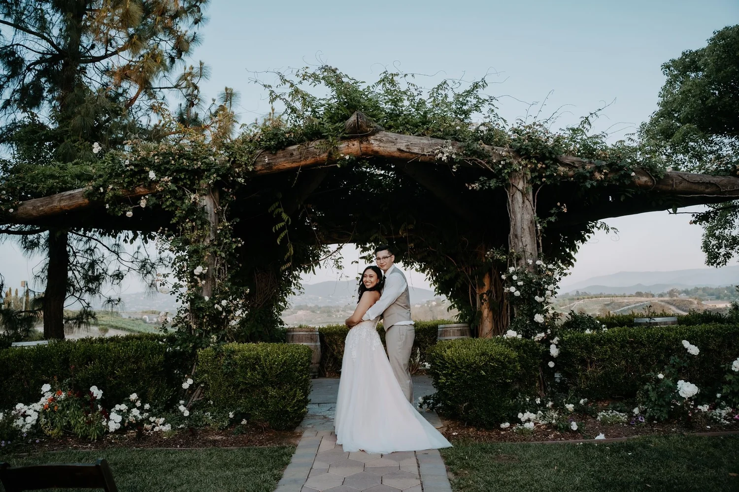 South Coast Winery wedding