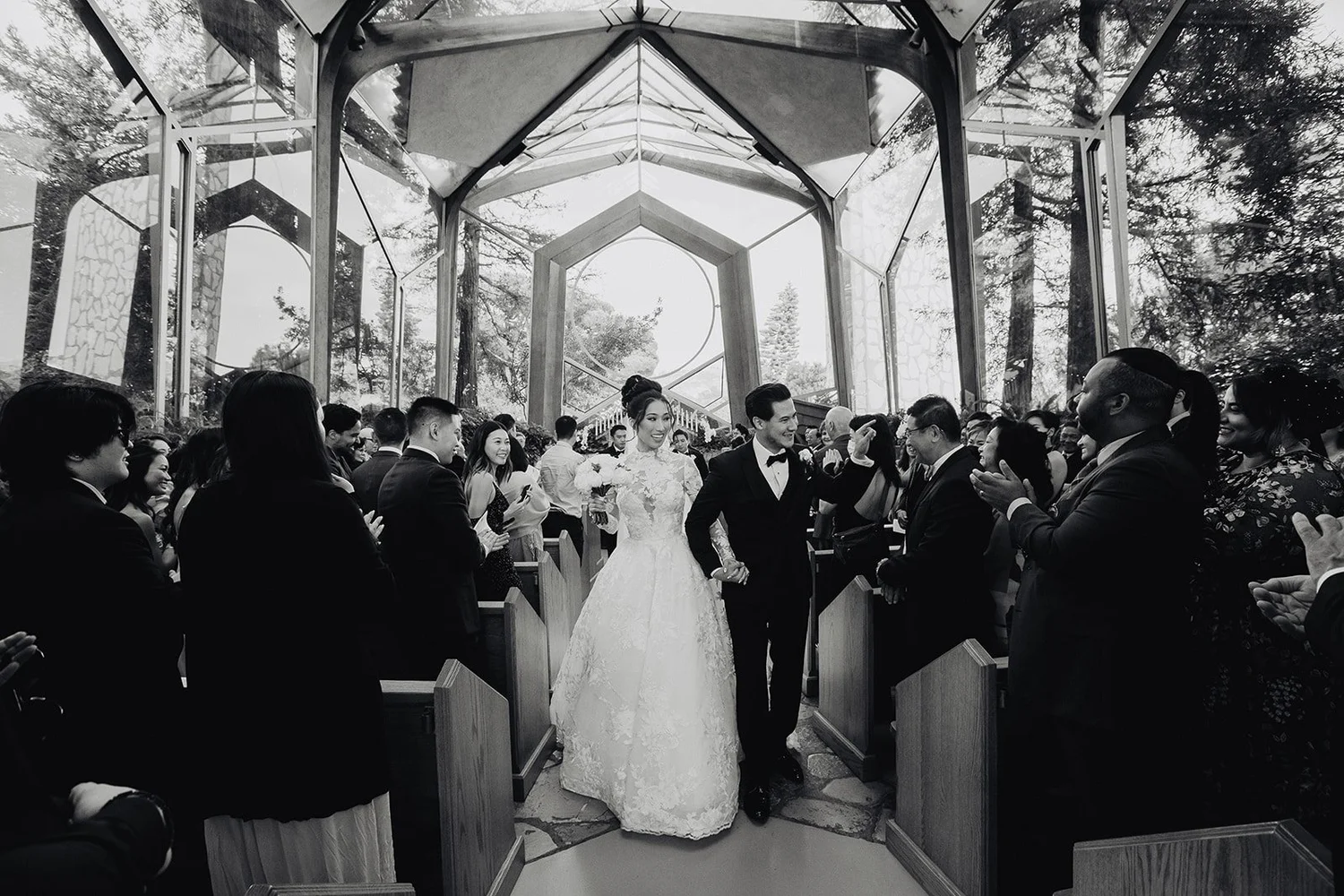 Wayfarers Chapel wedding